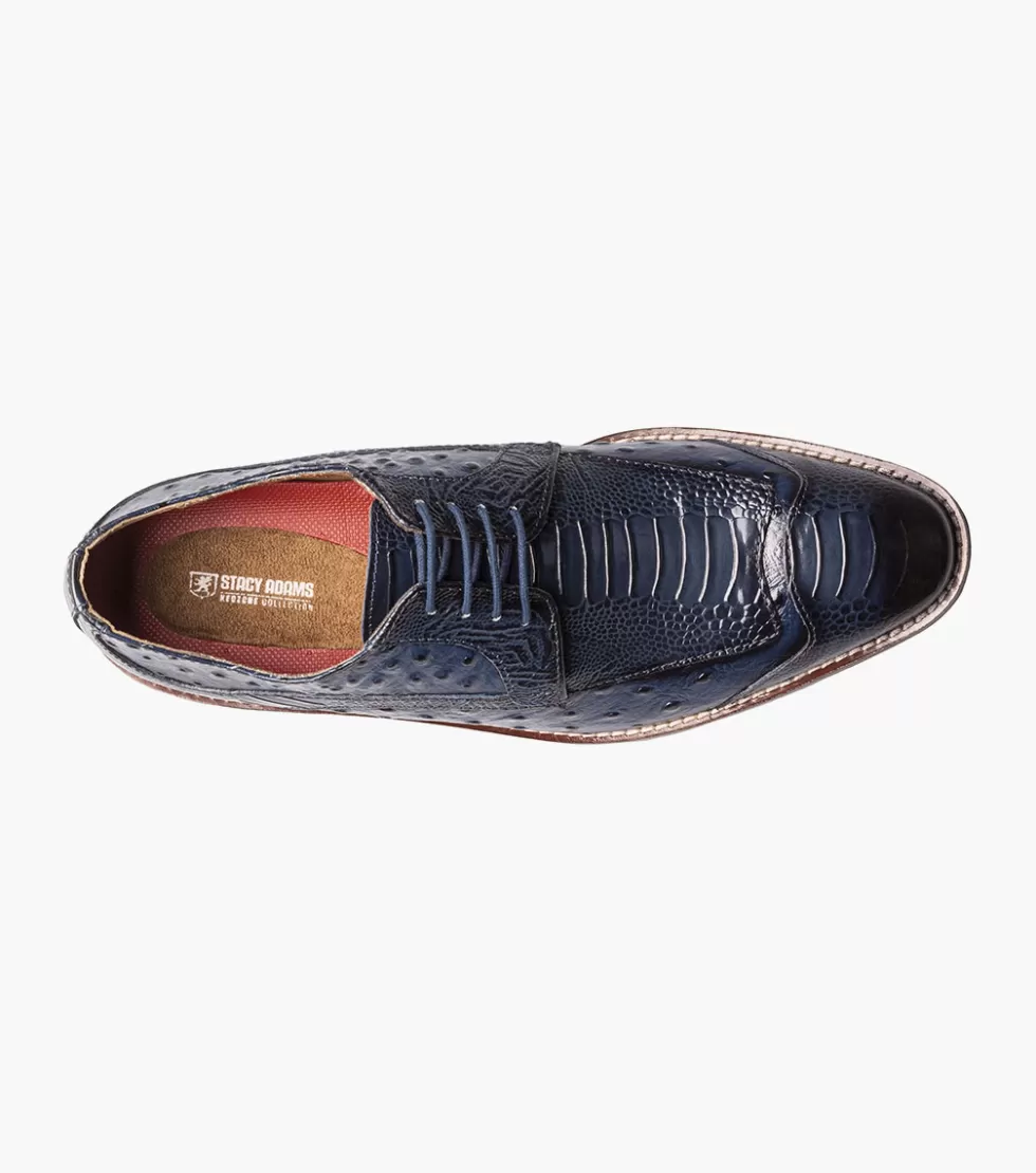 Élégantes Chaussures Stacy Adams Fanelli - Bleu Électrique pour Style Urbain Audacieux