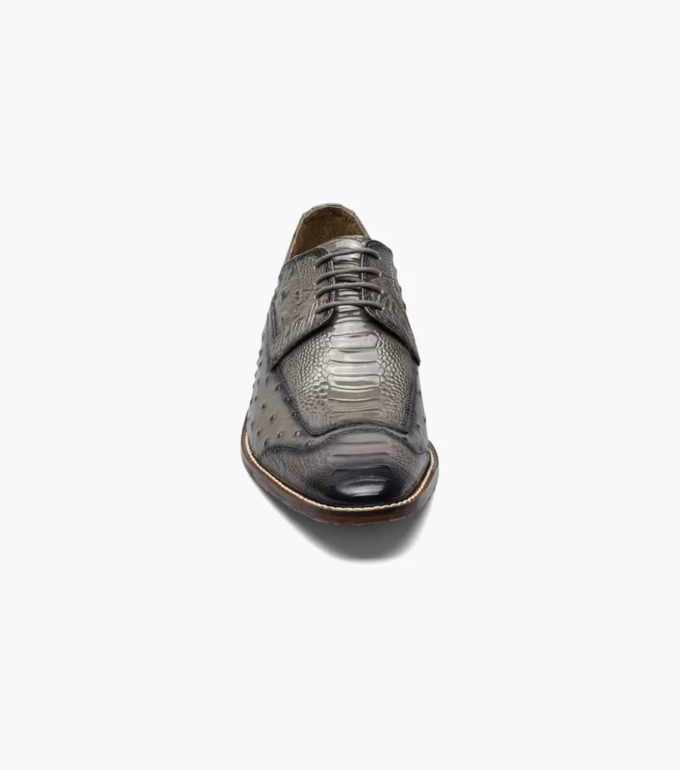 Chaussures Stacy Adams Élégantes - Modèle Fanelli en Gris Anthracite Tendance