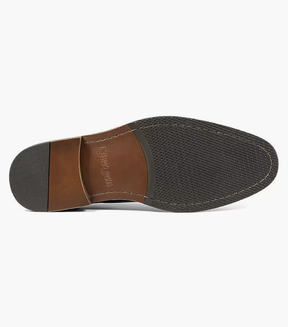 Chaussures Classiques en Cuir Verni Stacy Adams Faulkner - Élégance Intemporelle dans la Collection Cognac