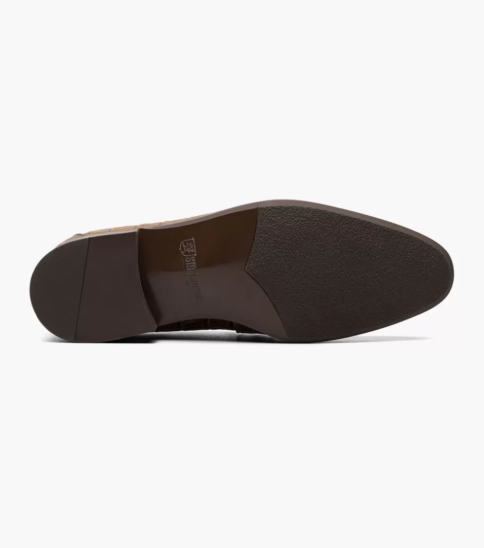 Chaussures Stacy Adams Ferdinand en Cuir Cognac - Élégance Intemporelle en Promo Flash