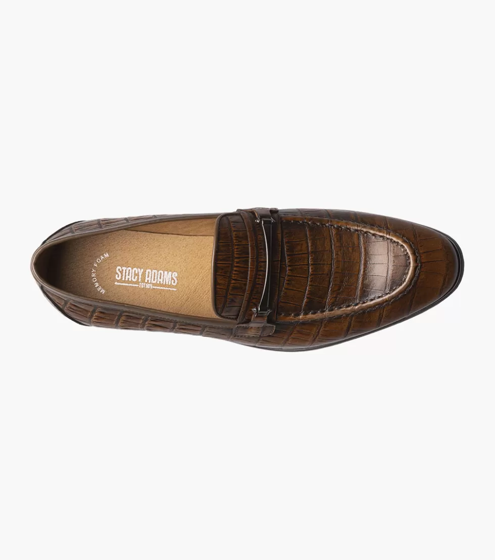 Chaussures Stacy Adams Ferdinand en Cuir Cognac - Élégance Intemporelle en Promo Flash
