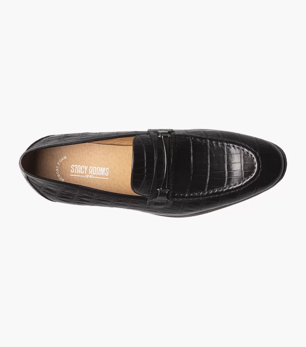 Chaussures Stacy Adams Ferdinand - Noir Intense, Style Urbain Élégant