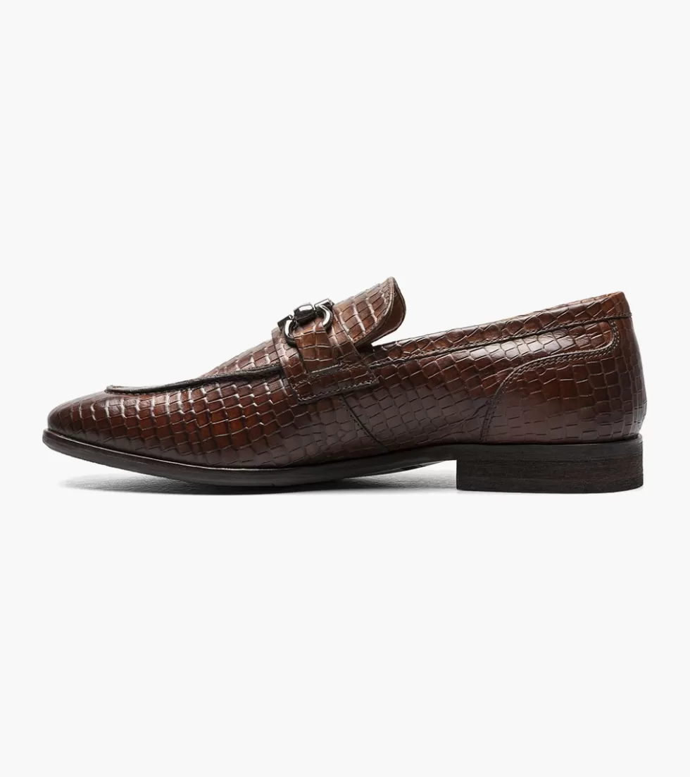 Nouvelle Édition Stacy Adams - Chaussures en Cuir Feronte Brun Cognac, Style Classique Raffiné