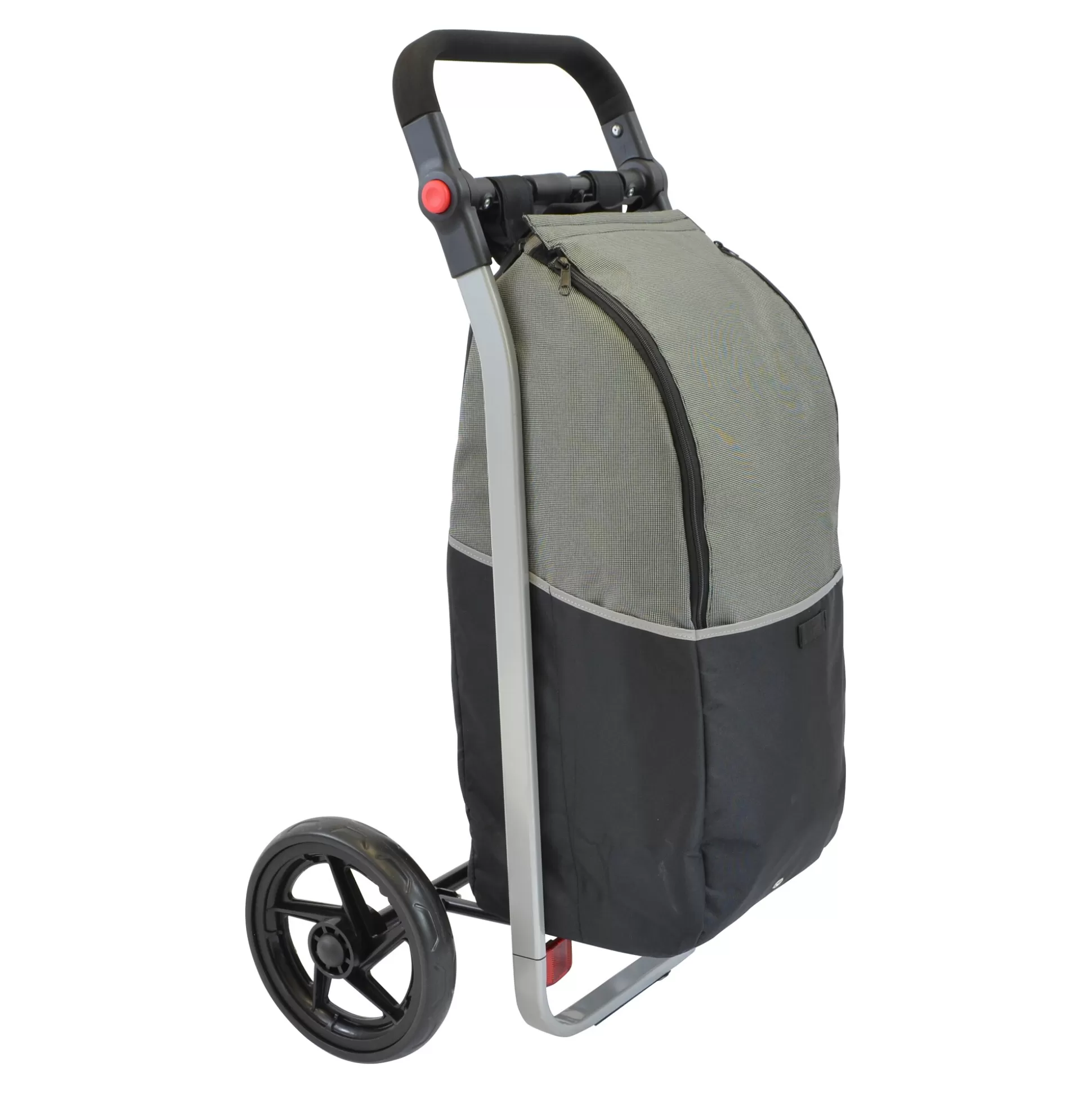 FILMER Remorque-Vélo Polyvalente - Chariot de Courses Pliable pour Supermarché et Loisirs en Extérieur