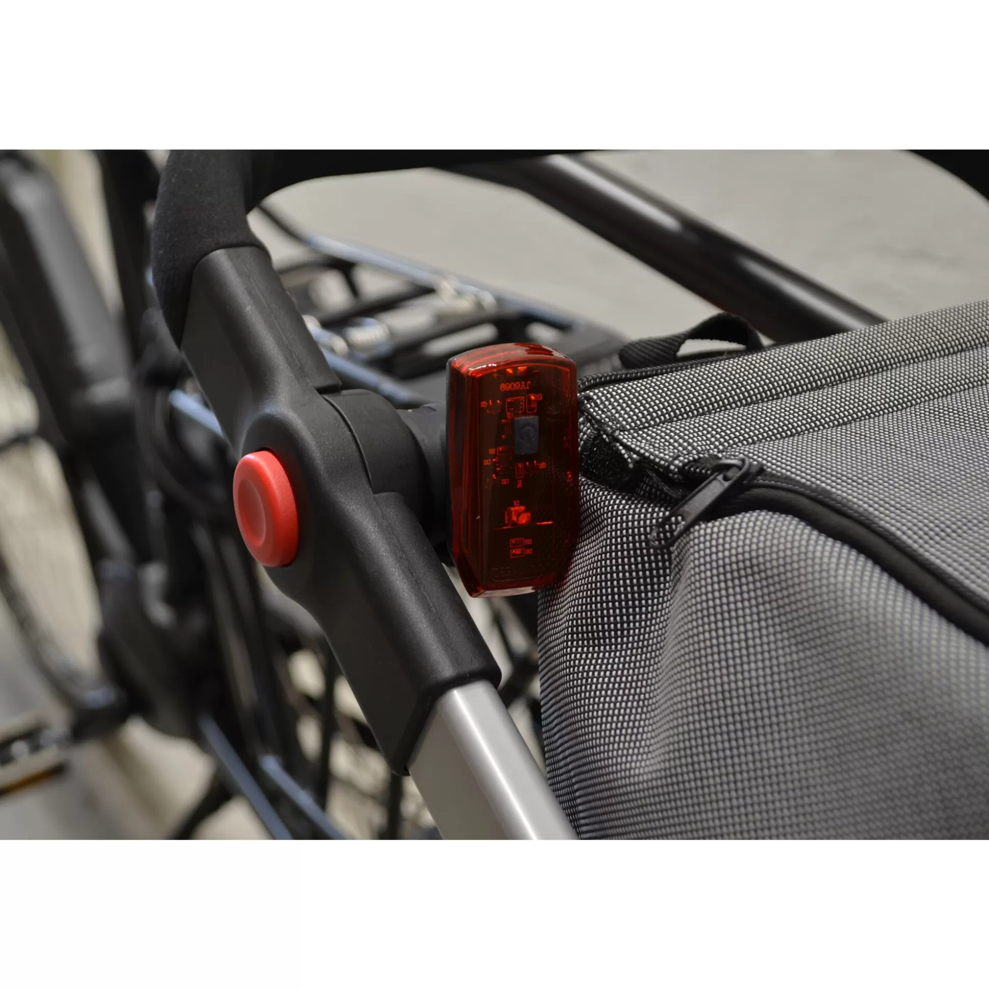 FILMER Remorque-Vélo Polyvalente - Chariot de Courses Pliable pour Supermarché et Loisirs en Extérieur