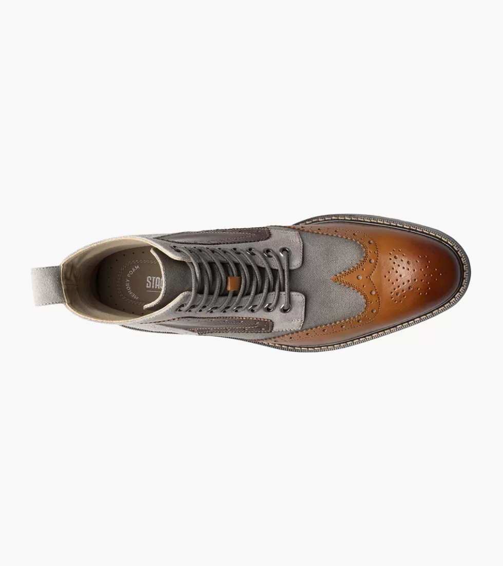 Promotion exclusive sur les chaussures Stacy Adams Finnegan - Cuir cognac polyvalent & style intemporel