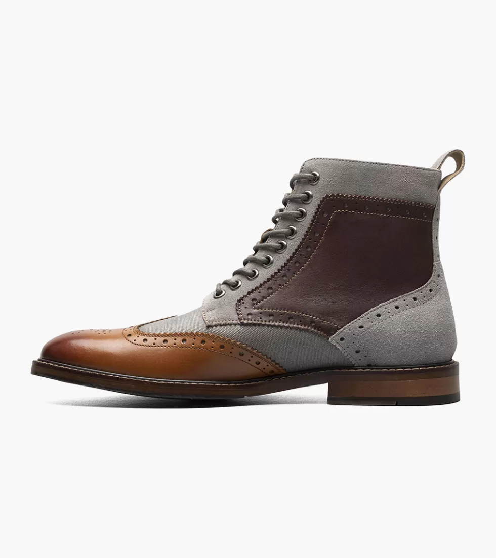 Promotion exclusive sur les chaussures Stacy Adams Finnegan - Cuir cognac polyvalent & style intemporel