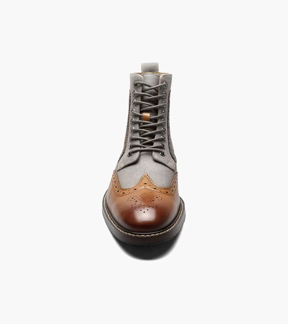 Promotion exclusive sur les chaussures Stacy Adams Finnegan - Cuir cognac polyvalent & style intemporel