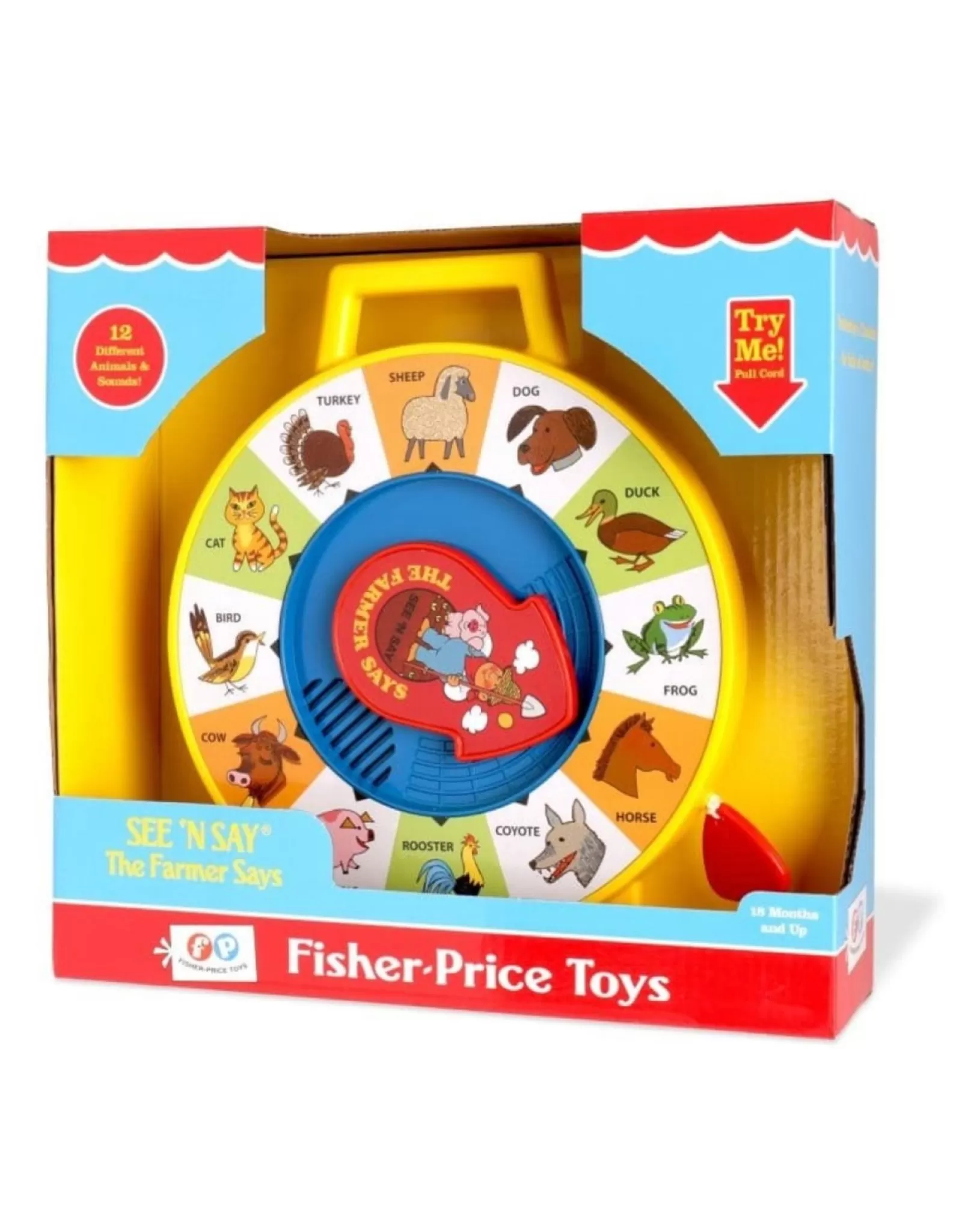 Jouet Éducatif Fisher-Price - Mon Premier Découvre-Sons des Animaux de la Ferme 

(Note : J'ai ajouté une dimension affective avec 