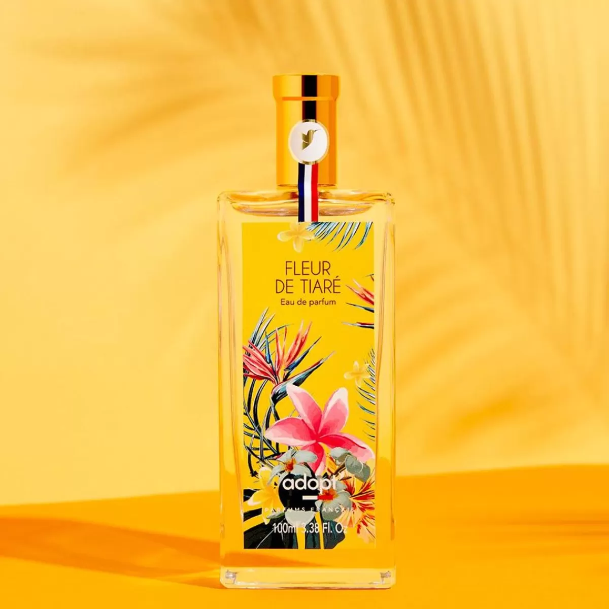 Élégante Fleur de Tiare Solaire | Parfum Naturel Écoresponsable à Adopter