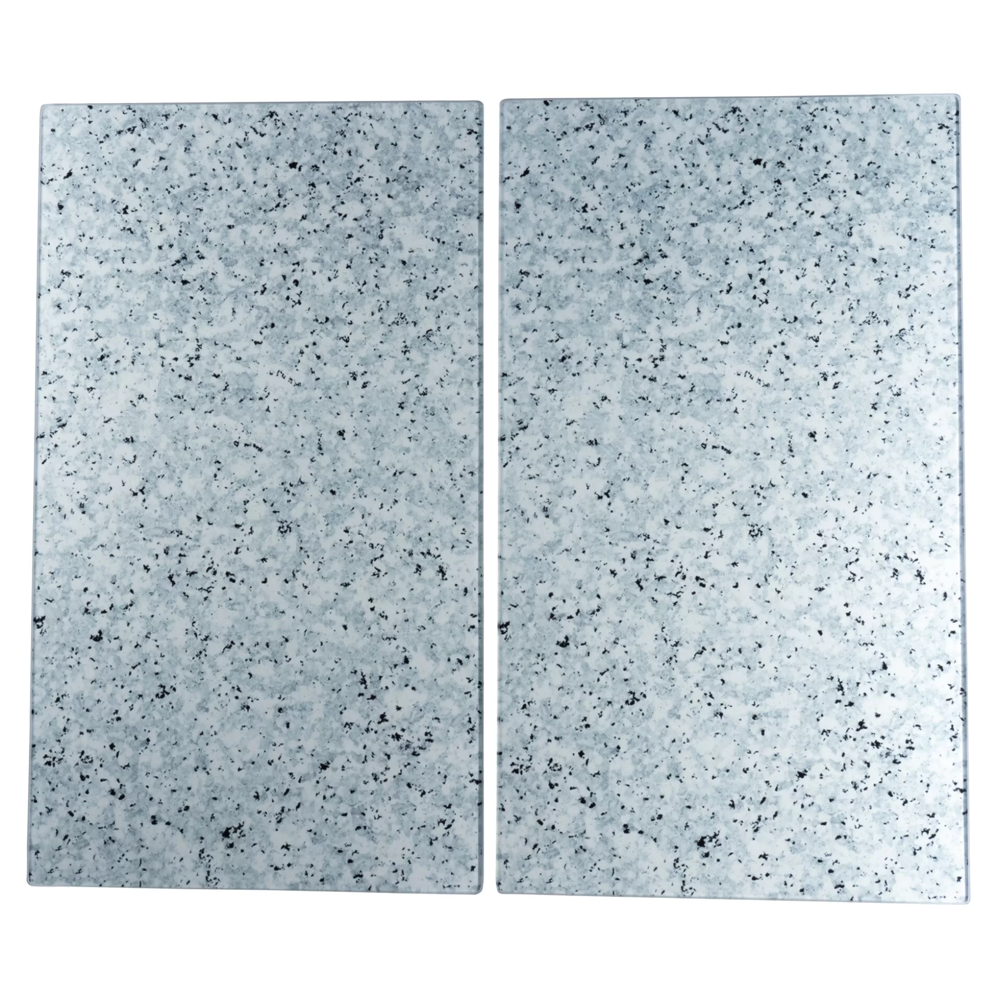 Génialo - Protection de Cuisinière en Pierre Naturelle, Lot de 2 - Design Minéral & Entretien Facile