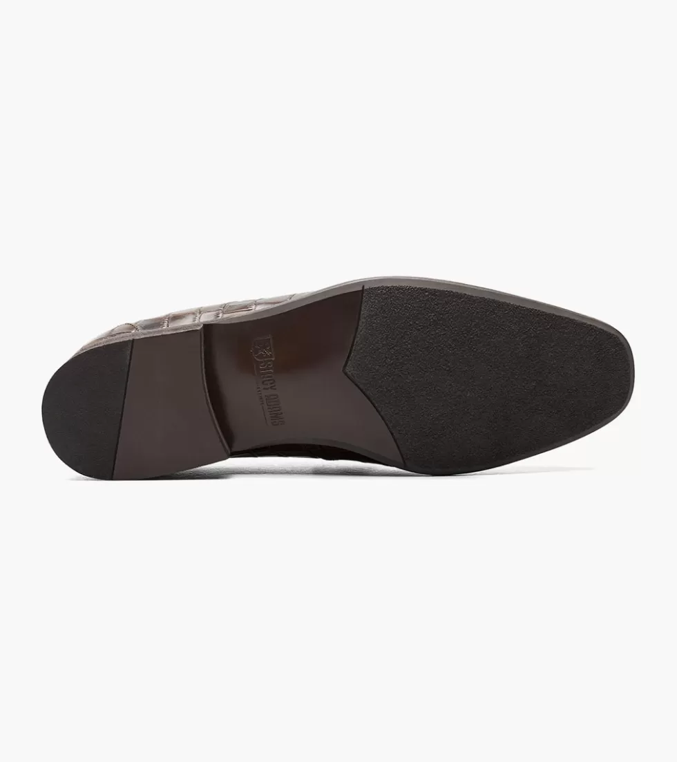 Franz by Stacy Adams : Chaussures Cognac Élégance Intemporelle - Collection Exclusive Détails Artisanaux