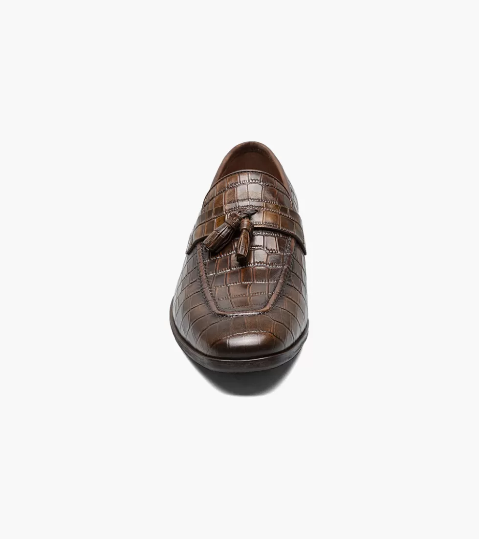Franz by Stacy Adams : Chaussures Cognac Élégance Intemporelle - Collection Exclusive Détails Artisanaux