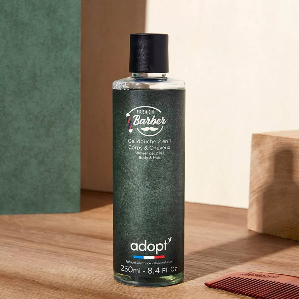 Adopt - Nettoyant Expert Rituel Barbier Français 

Adopt - Soin Nettoyant Savoir-Faire Barbier Parisien 

Adopt - Gel Moussant Élégance Barbier Français 

Adopt - Lotion Nettoyante Tradition Barbier Lyonnais 

Adopt - Mousse Purifiante Héritage Barbier Parisien