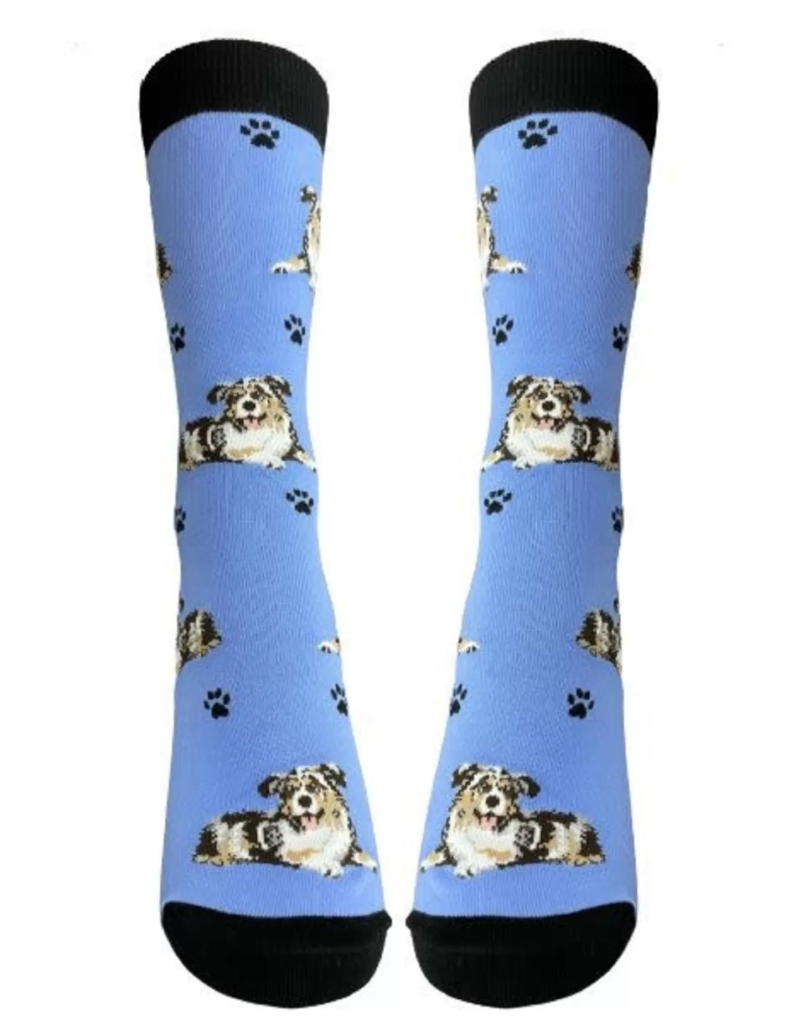 Chaussettes Confortables Berger Australienne - Design Unique pour Tout le Corps - E&S Pets Accessoires Canins