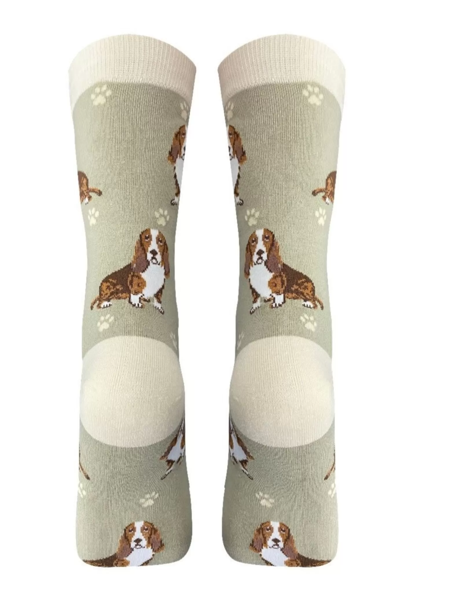 Chaussettes Basset Hound Corps Complet - Design Drôle pour Amateurs de Chiens - E&S Pets Édition Limitée