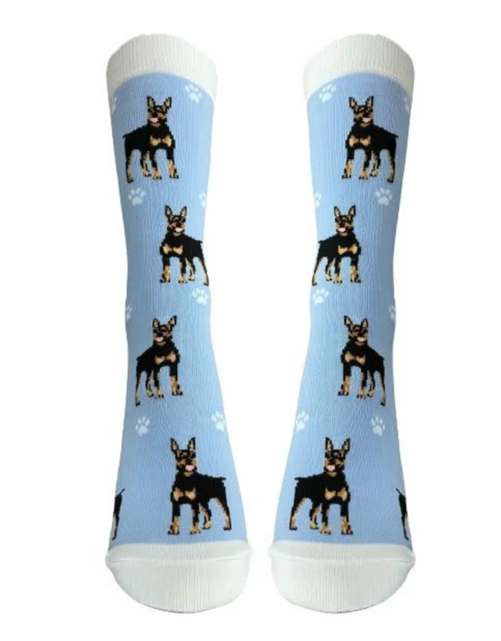 E&S Pets - Chaussettes Intégrales Dobermann pour Chiens Élégants - Design Unique et Confort Optimal