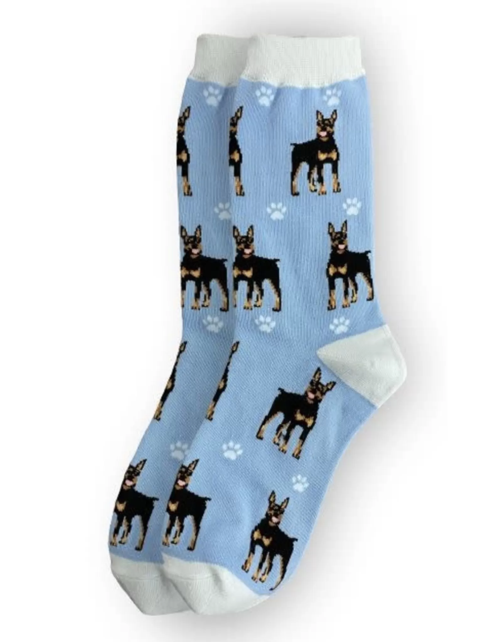 E&S Pets - Chaussettes Intégrales Dobermann pour Chiens Élégants - Design Unique et Confort Optimal