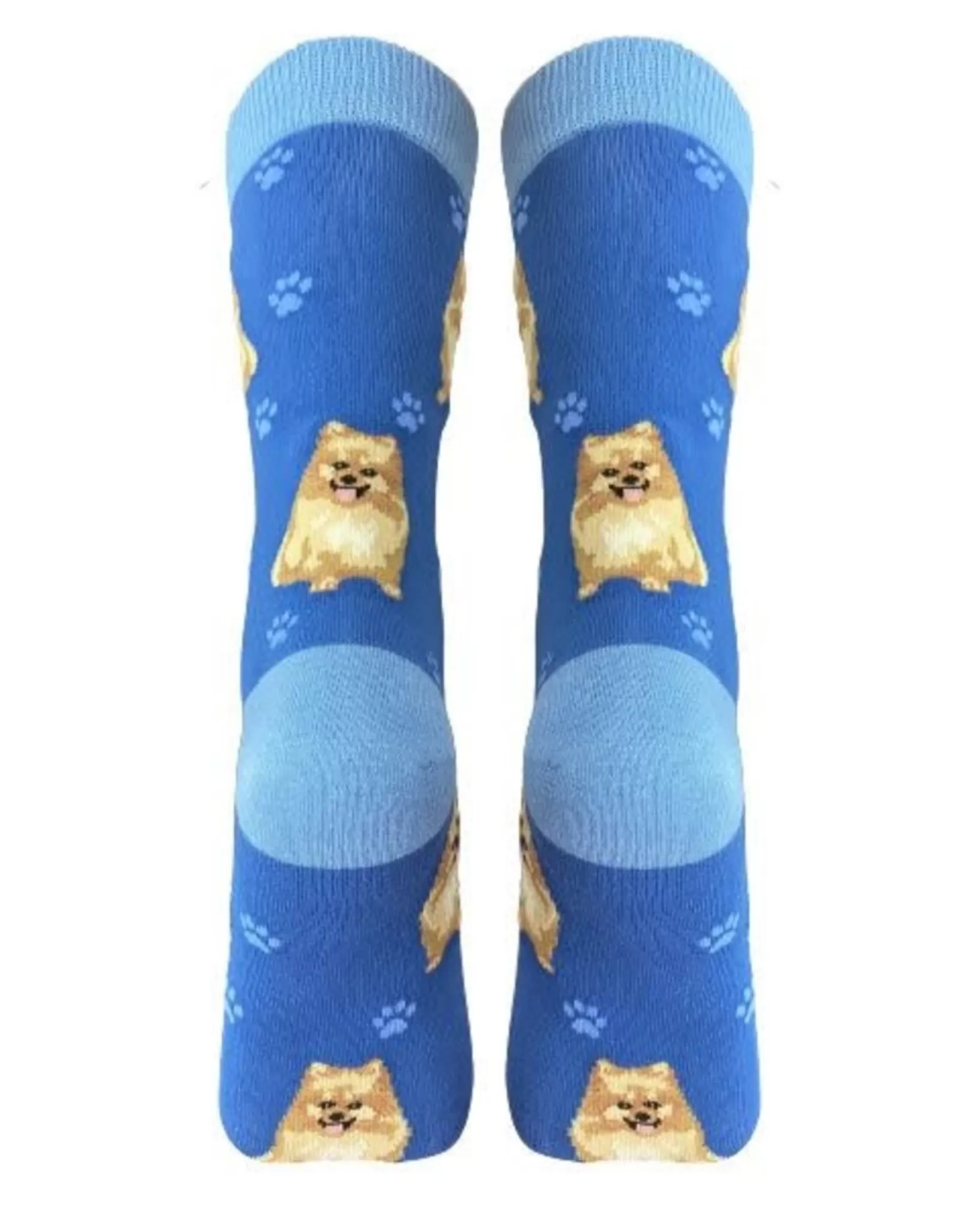 Chaussettes Doudou Intégrales Poméranien - Confort Doux pour Chiens par E&S Pets Collection Exclusive
