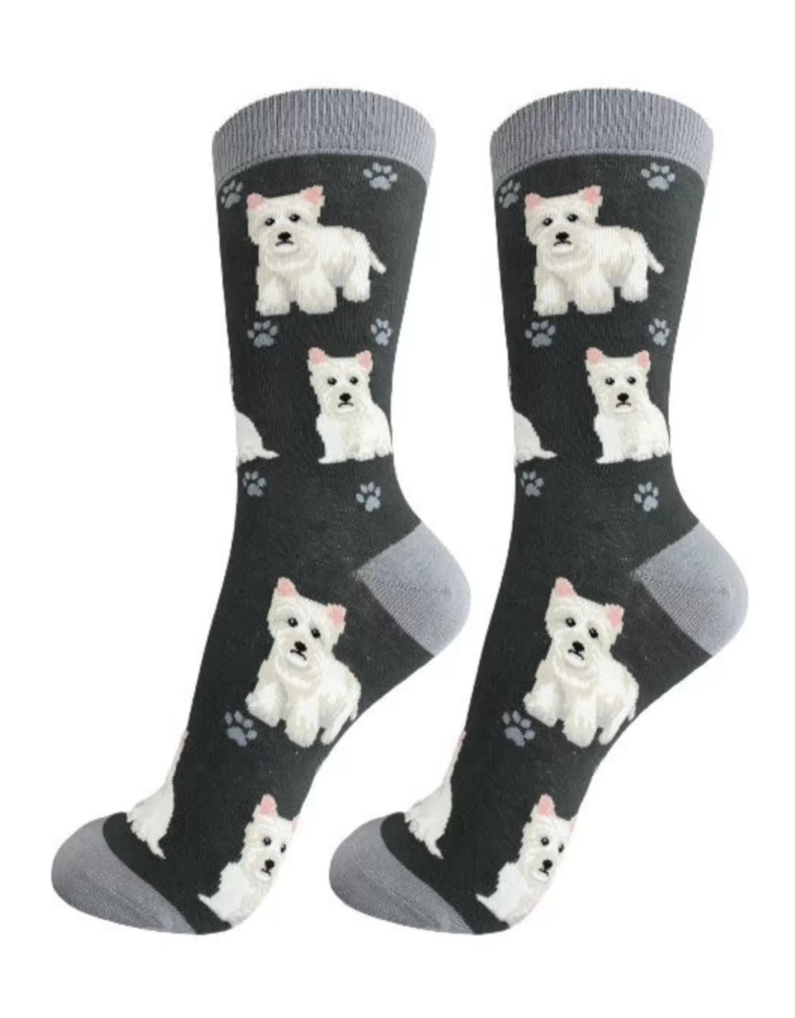 Chaussettes Intégrales Westie - Confort Total pour Votre Compagnon Canin | Marque E&S Pets