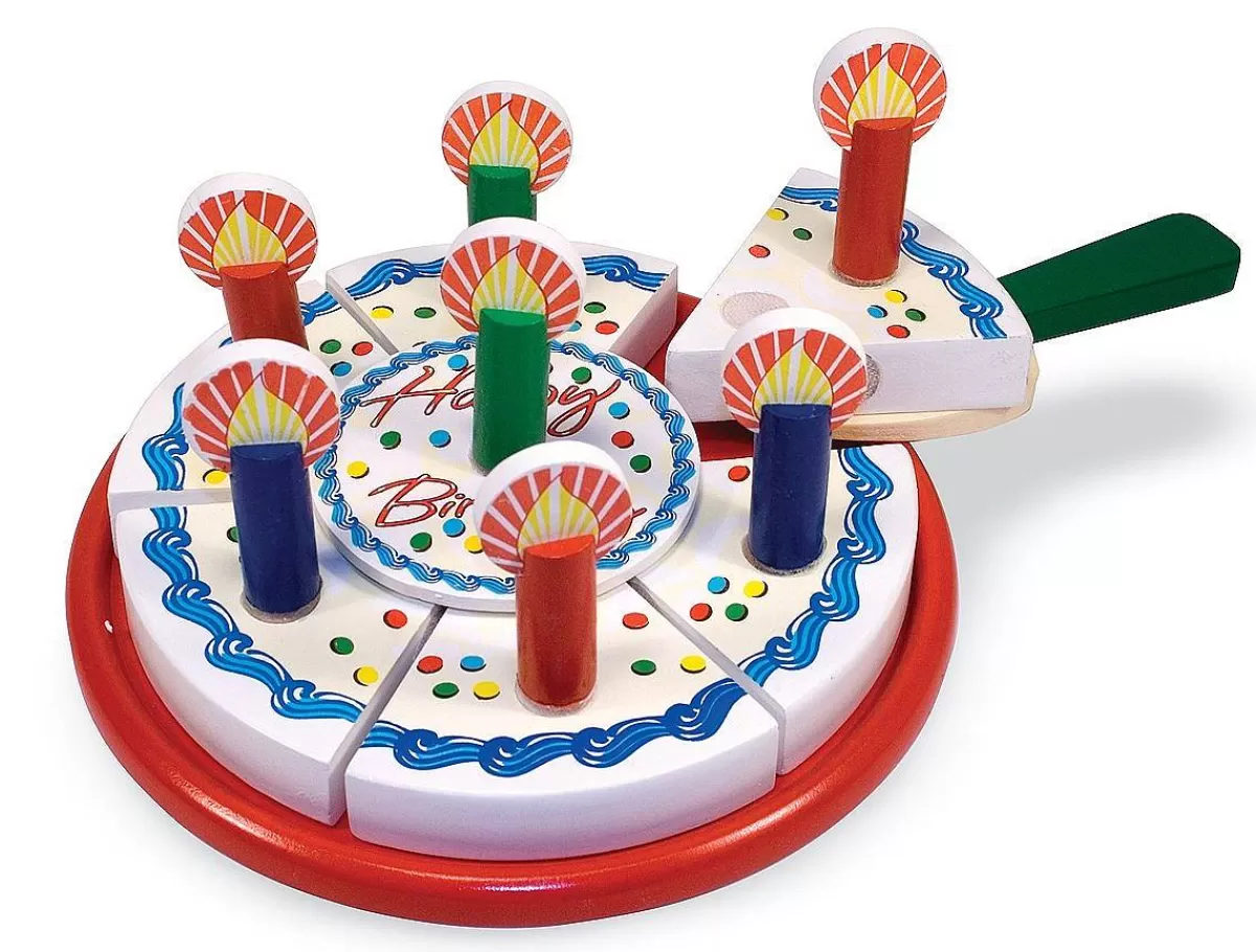 Jouet Éducatif Melissa & Doug : Gâteau d'Anniversaire Enfant - Idée Cadeau Parfaite en Promotion Limitée