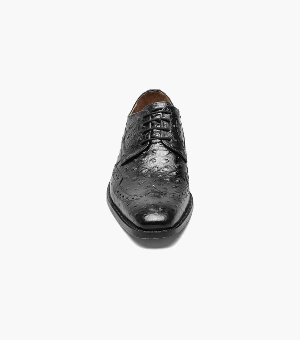 Découvrez les Chaussures Stacy Adams Gennaro - Modèle Haut de Gamme en Cuir Noir Absolu