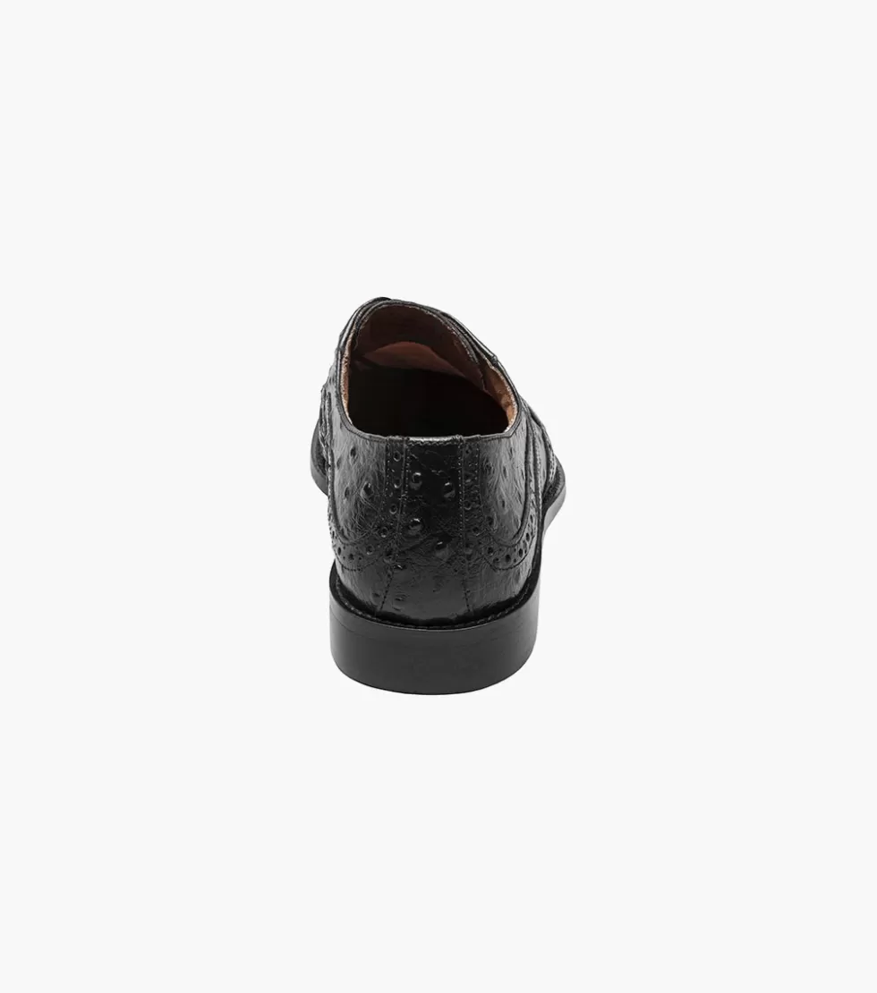 Découvrez les Chaussures Stacy Adams Gennaro - Modèle Haut de Gamme en Cuir Noir Absolu