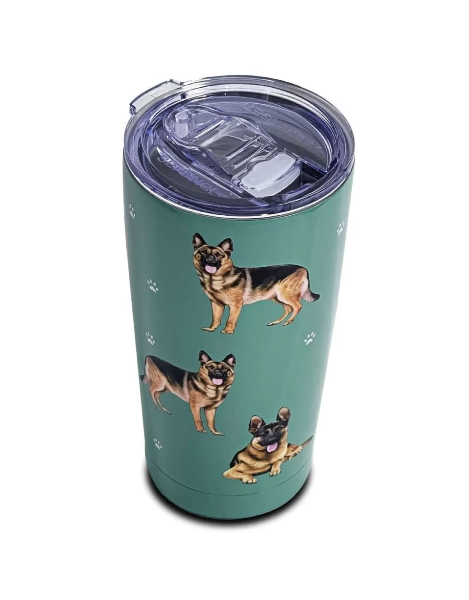 Élégant Gobelet Berger Allemand | Tasse Isotherme Personnalisée E&S Pets - Idée Cadeau pour Propriétaires Canins