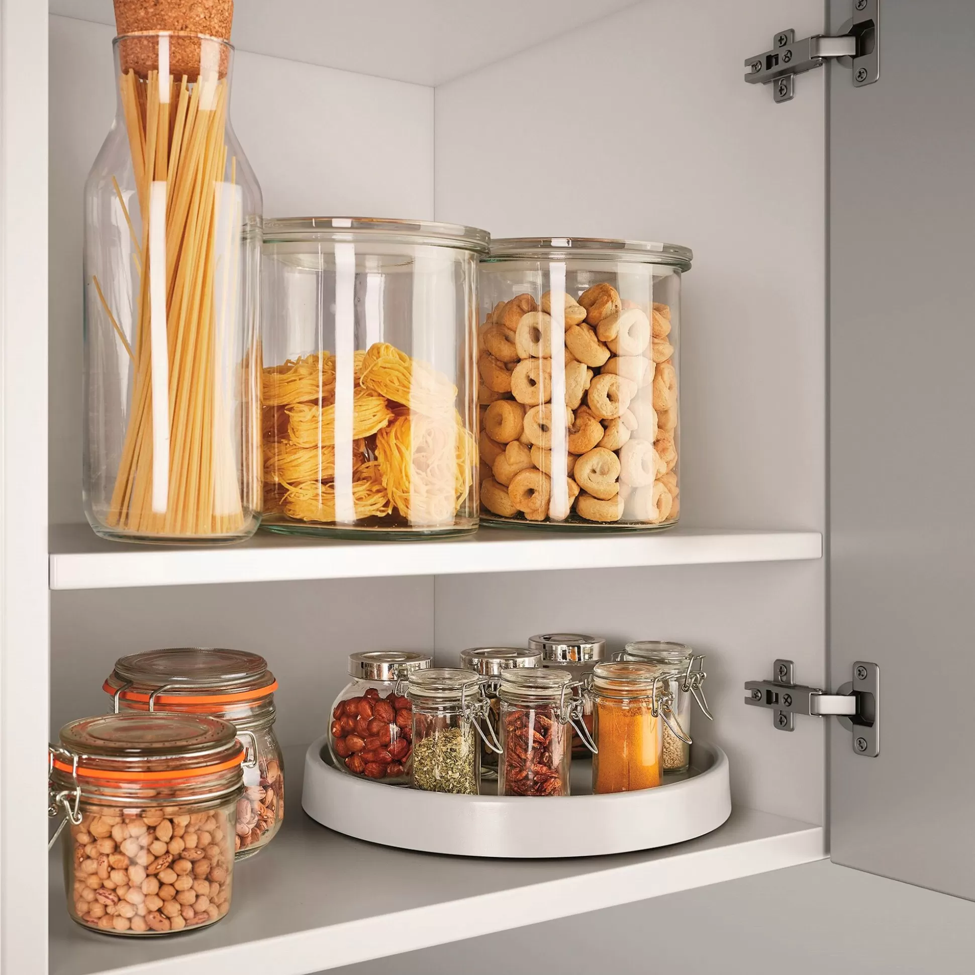 Plateau Tournant Metaltex pour Épices – Organiseur de Cuisine Pratique avec Design Moderne