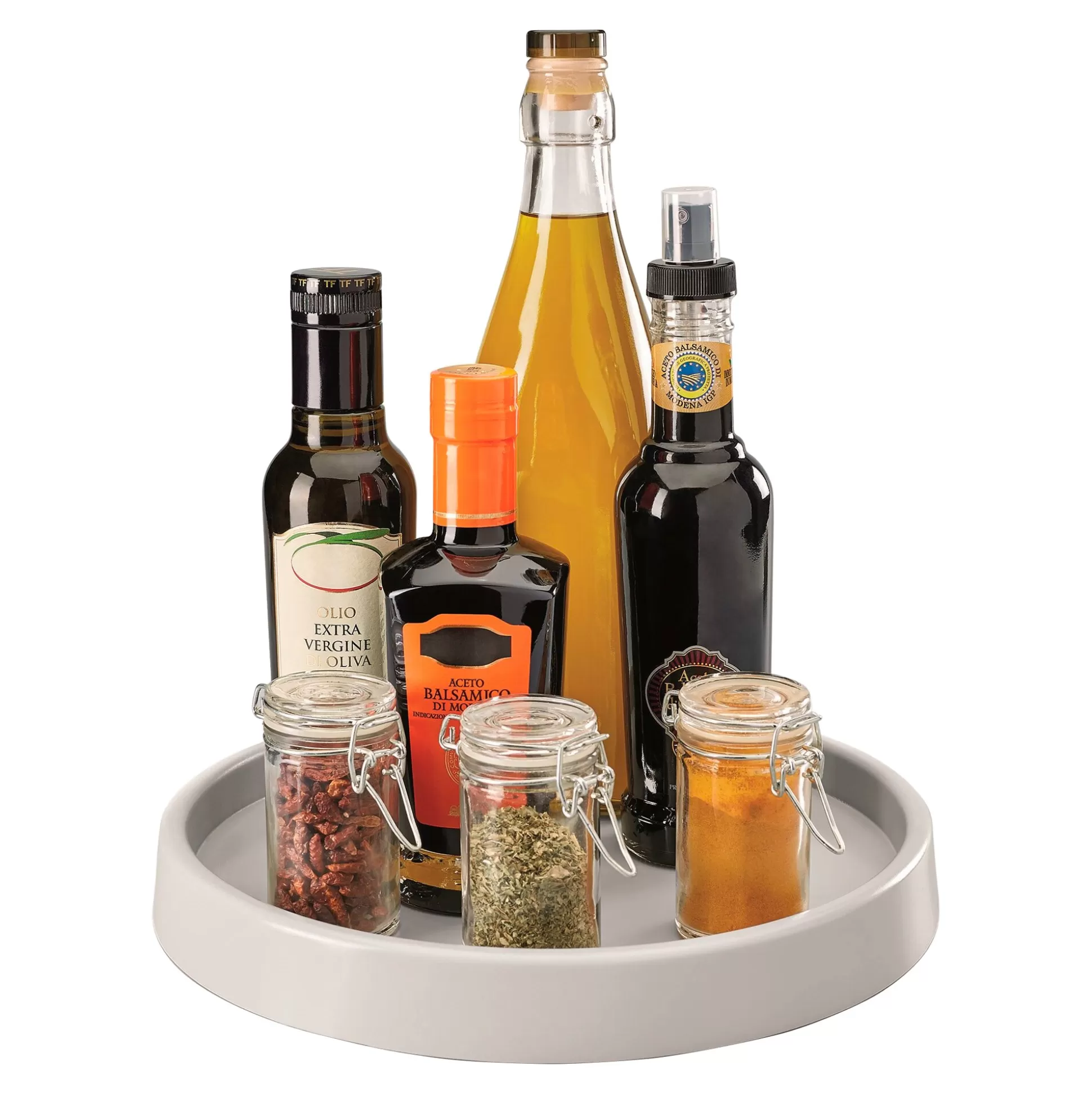 Plateau Tournant Metaltex pour Épices – Organiseur de Cuisine Pratique avec Design Moderne