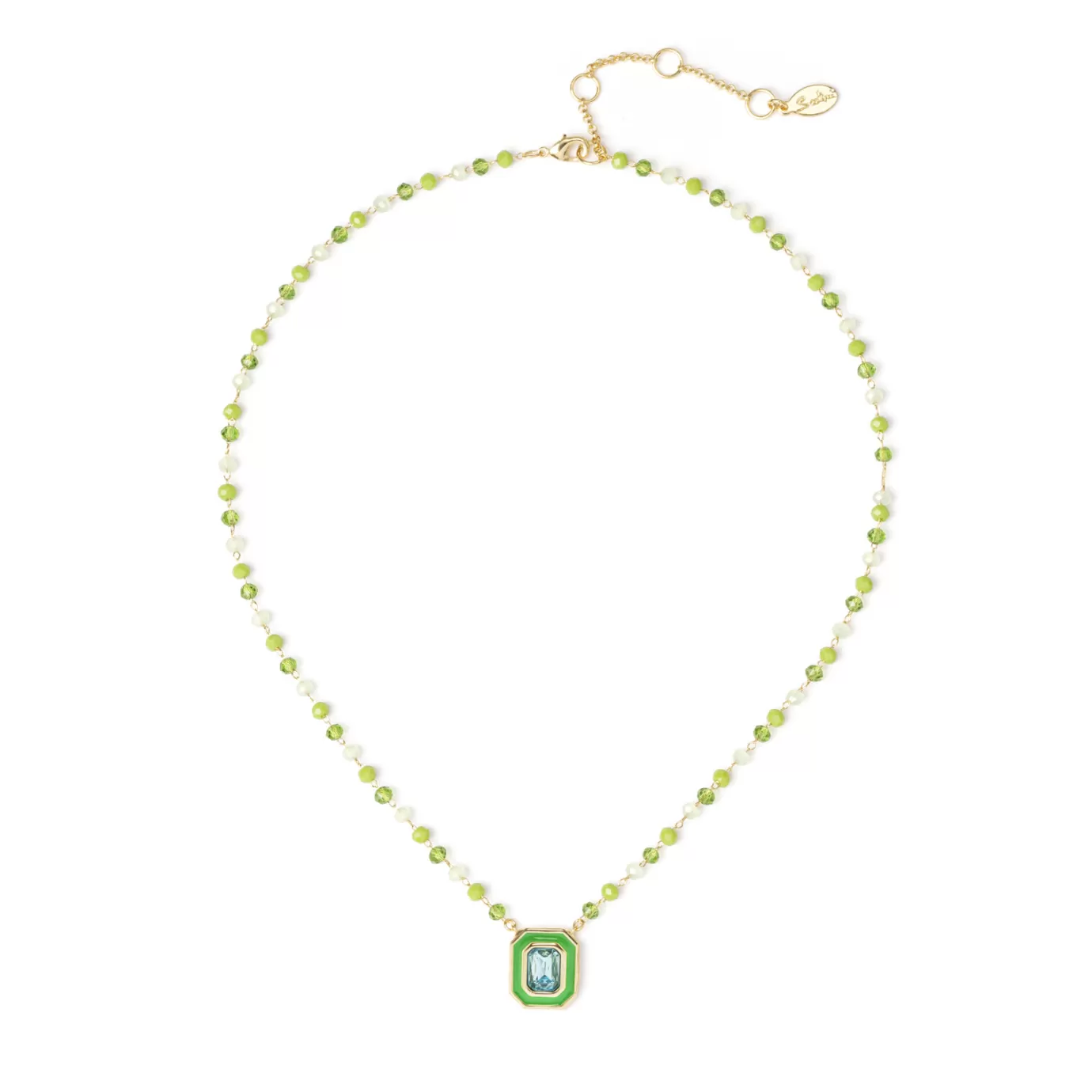 Collier Élégant Corte>Sodini - Pendentif Géométrique Inspiré de Bahia, Ajustable Personnalisable