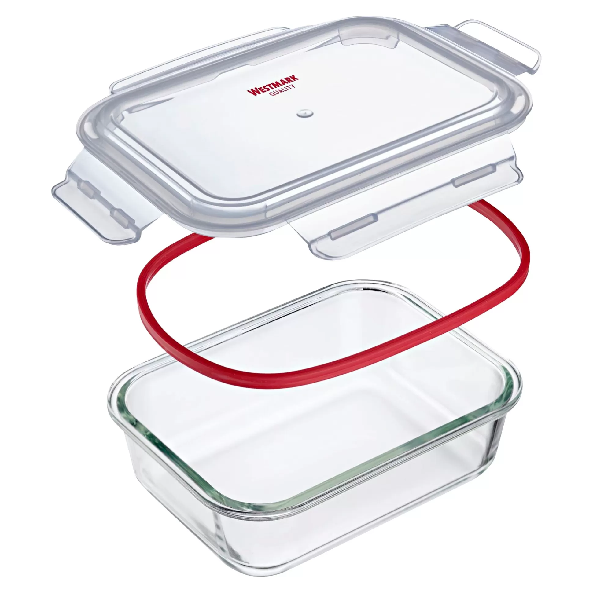 Westmark - Boîtes de Conservation Alimentaire Hermétiques en Verre Durables 

(Alternative option with more organic flow)
Coffrets FreshLock Westmark - Stockage Gourmand en Verre Traité Anti-Odeurs
