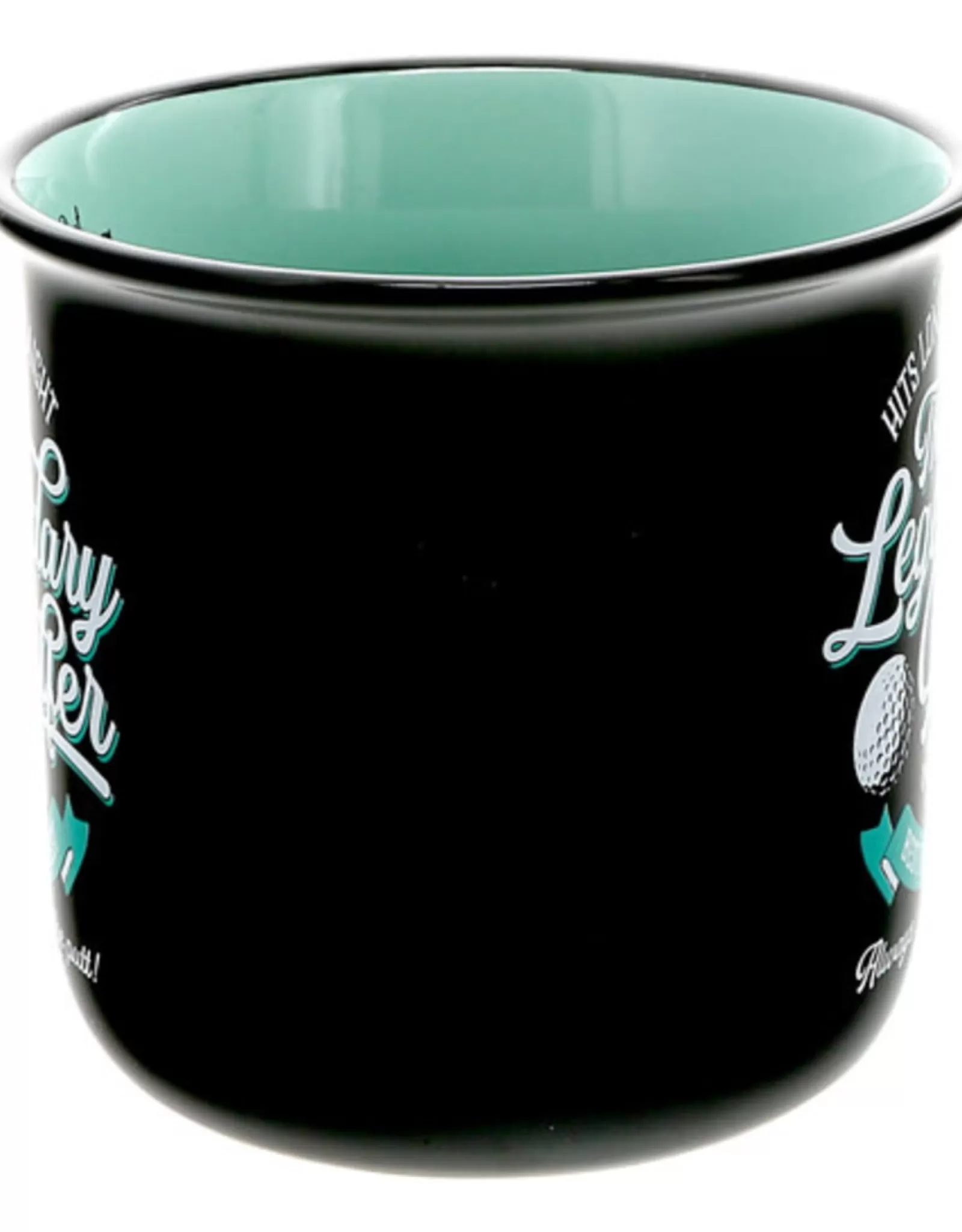 « Cadeau Papa Sportif : Mug Personnalisé Légende du Golf - 13 oz pour la Fête des Pères »