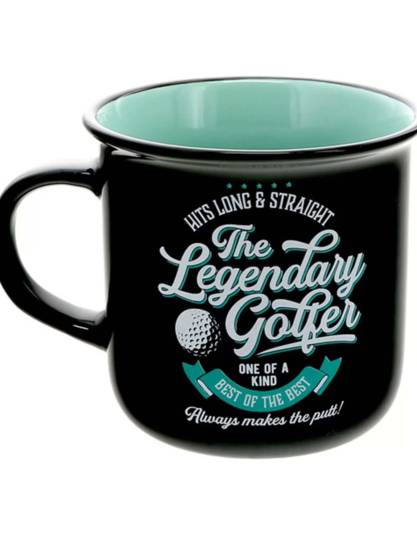 « Cadeau Papa Sportif : Mug Personnalisé Légende du Golf - 13 oz pour la Fête des Pères »