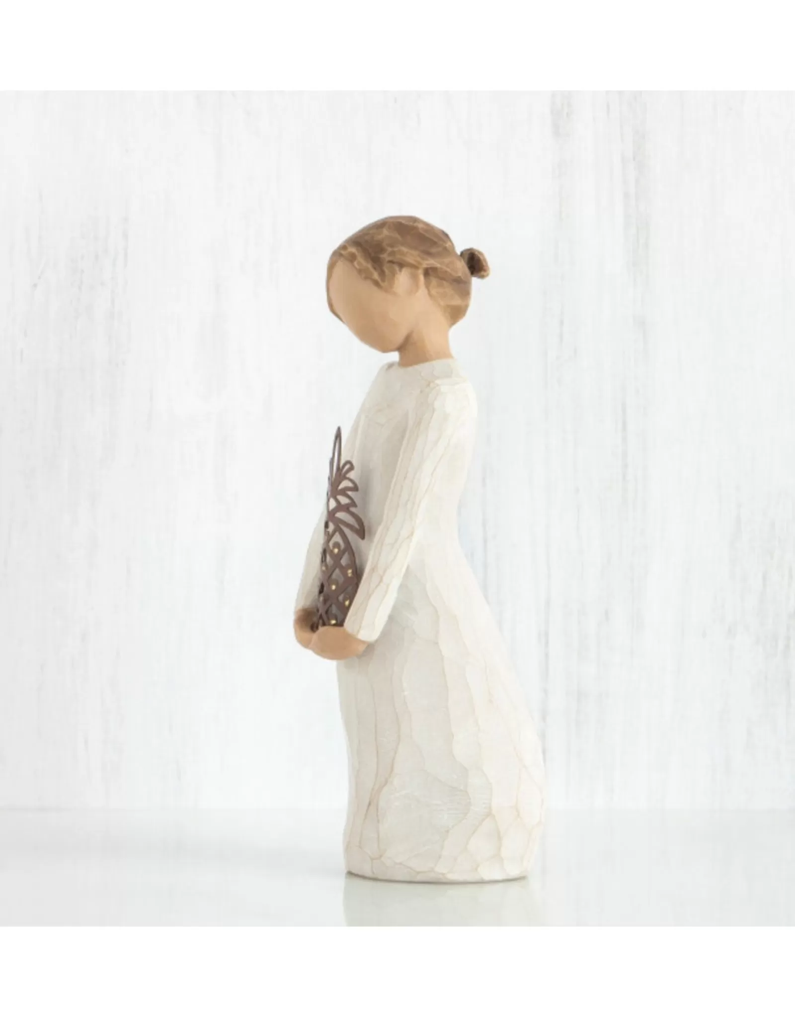 Maman Éternelle - Figurine Sculpturale « Grâce Printanière » pour la Fête des Mères - Collection Willow Tree, Cadeau Émotionnel