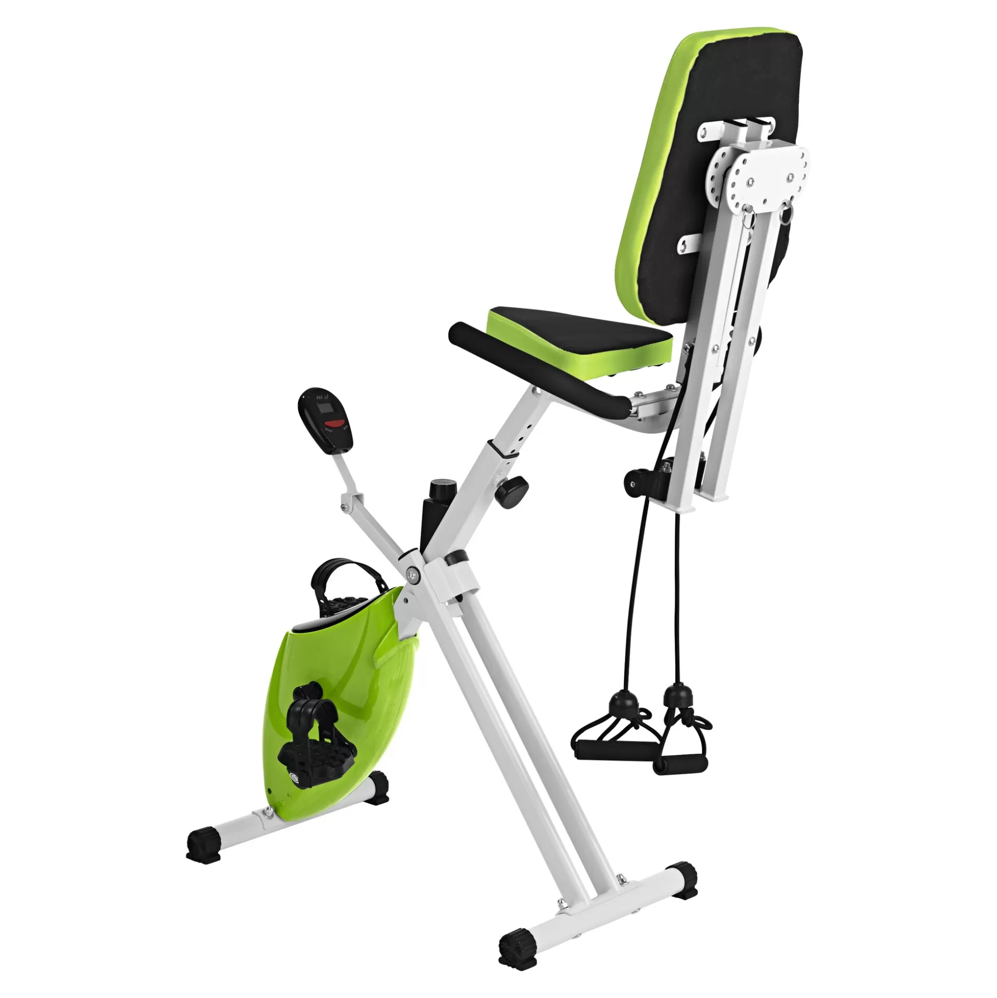 Vélo de sport VITALMAXX X-Bike Pro - Appareil d'entraînement silencieux avec siège ergonomique et écran interactif. Design compact pour un entraînement intensif à domicile ! (Promotion exclusive)