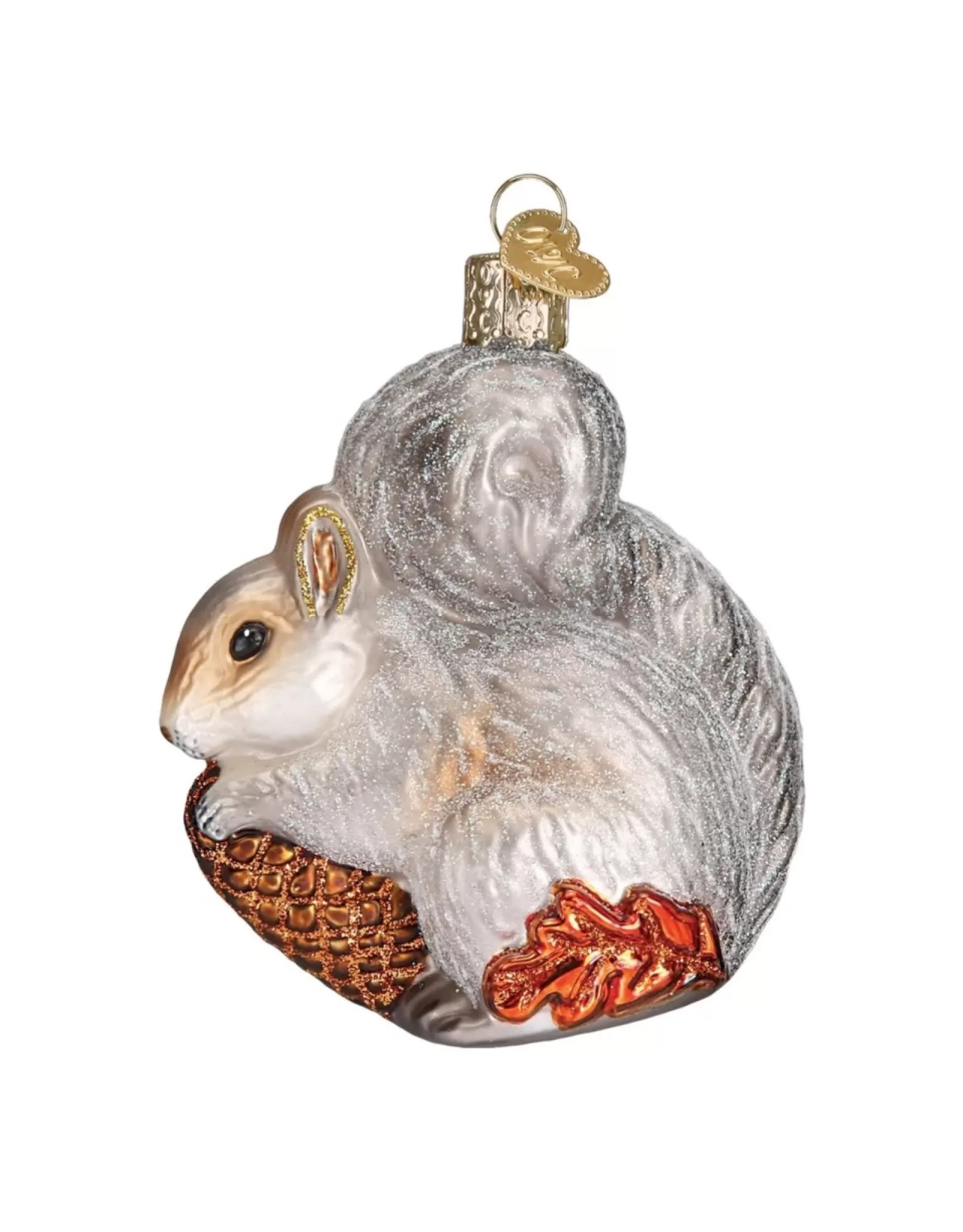 Décoration Festive Écureuil Gourmand - Noël d'Antan au Charme Rustique