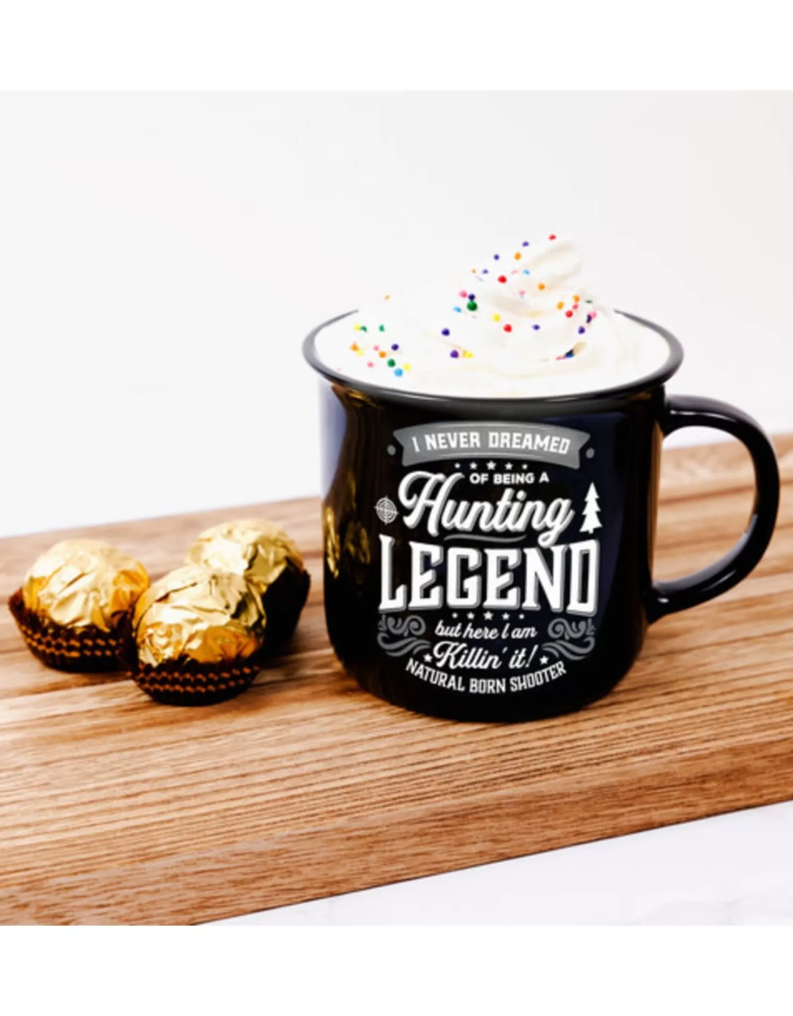 Tasse Hommage Chasseur - Cadeau Fête des Pères Édition Limitée - 385 ml
