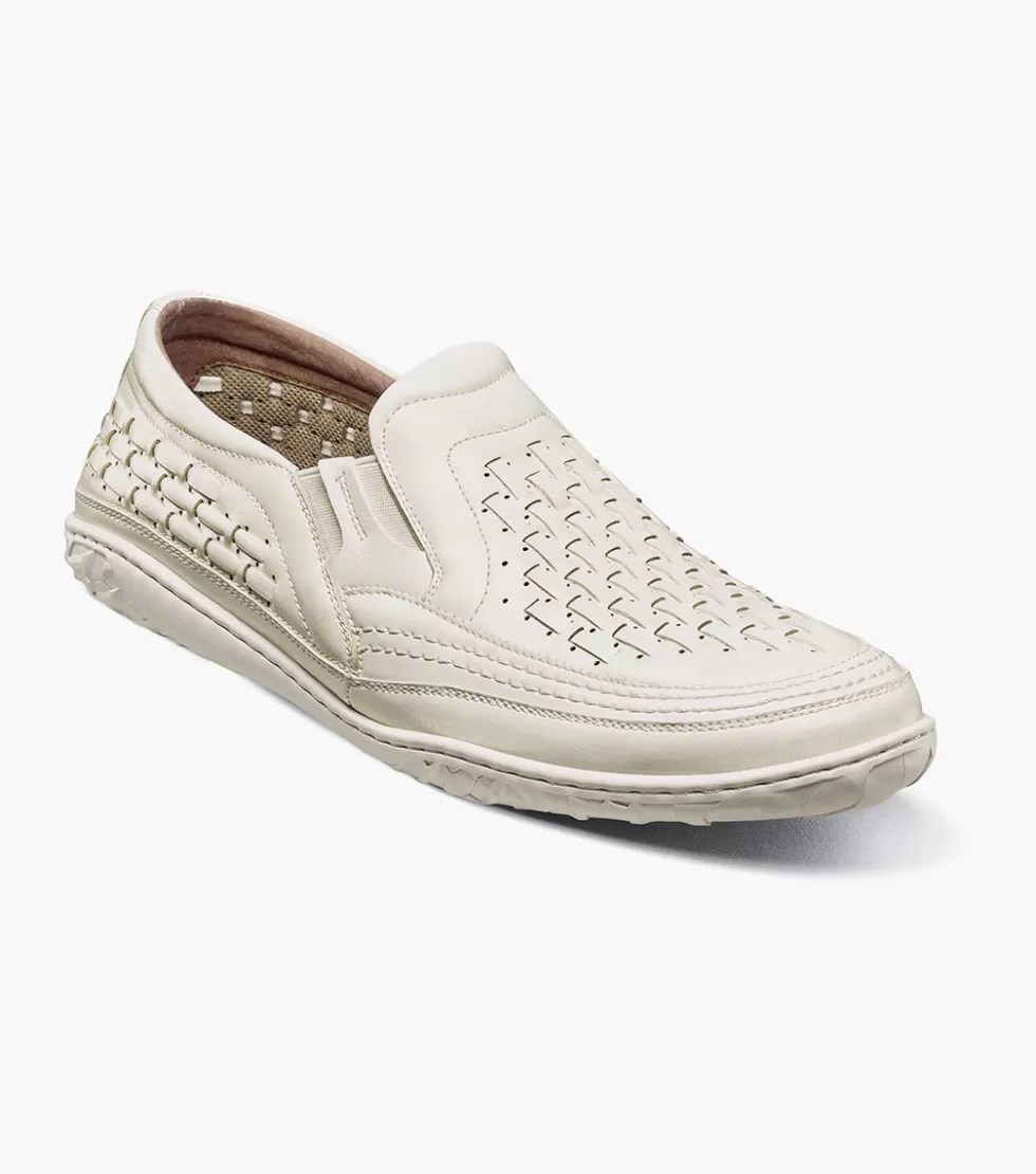Chaussures Stacy Adams Ithaca - Style urbain en blanc cassé pour un look sophistiqué