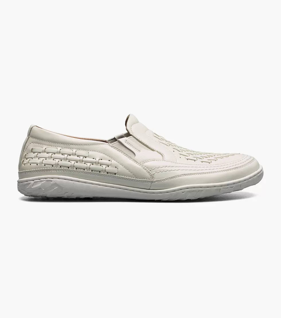 Chaussures Stacy Adams Ithaca - Style urbain en blanc cassé pour un look sophistiqué
