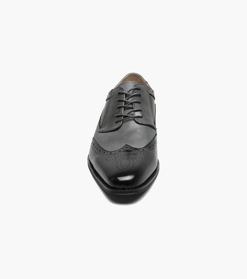 Chaussures Stacy Adams Ivingale - Noir/Anthracite Dégradé Élégantes - Style Urbain Intemporel pour Homme