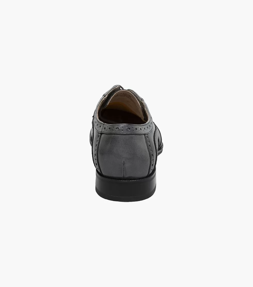 Chaussures Stacy Adams Ivingale - Noir/Anthracite Dégradé Élégantes - Style Urbain Intemporel pour Homme