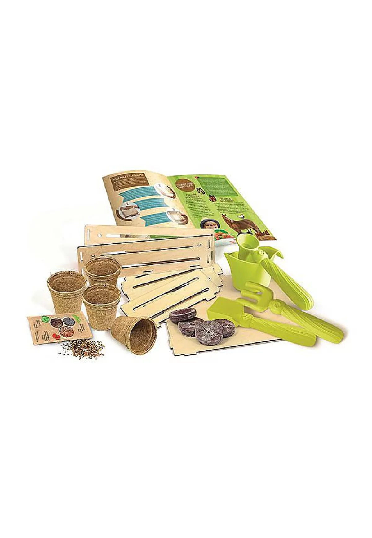 Clementoni - Kit Créatif Jardin & Potager Éducatif pour Enfants | Découverte Ludique de la Nature