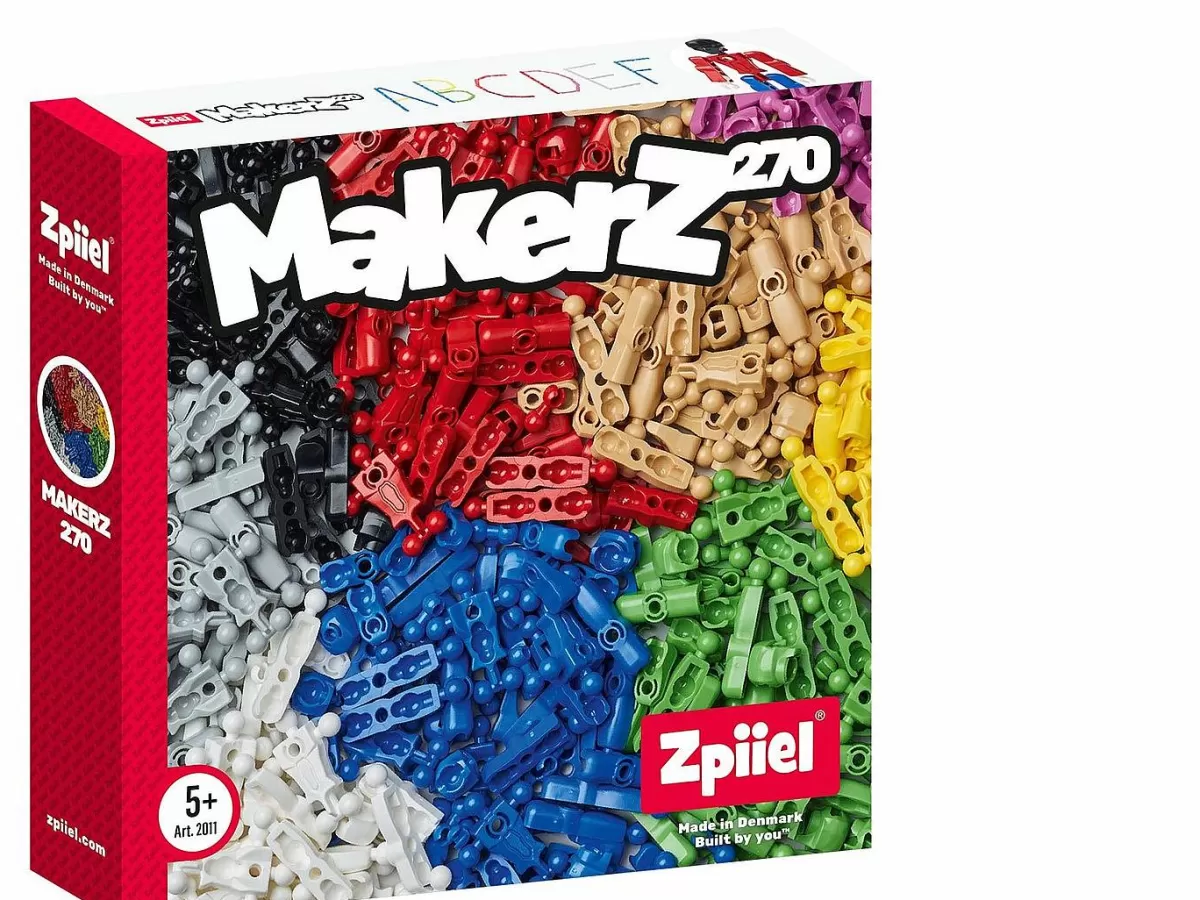 ZPIIEL - Kit de Construction Éducatif Makerz 270 | Stimule la Créativité des Enfants (6-12 Ans) | Promo Limitée 🔧🎁