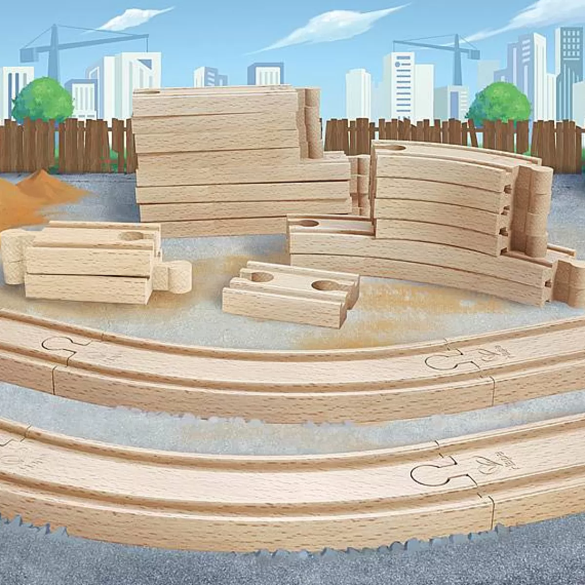 HAPE Circuit Ferroviaire Éducatif - Ensemble d'Extension Modulable pour Enfants (Promo Exclusive)

(Note : J'ai restructuré la formulation en utilisant des synonymes et une syntaxe plus naturelle, ajouté des tirets pour la lisibilité, remplacé 