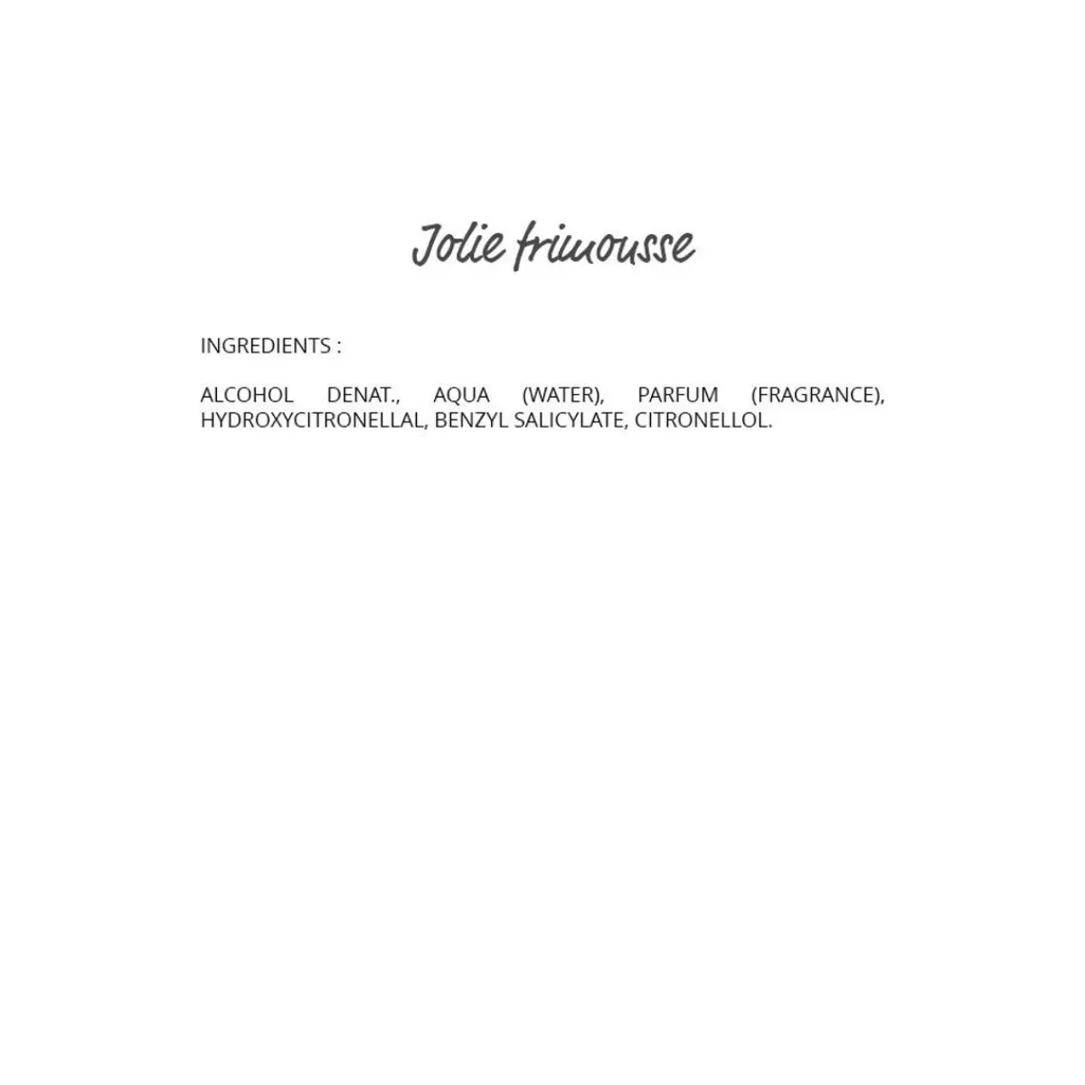 Parfum Enfant Léger et Enjoué - Jolie Frimousse by Adopt, Eau de Toilette Douce pour Petites Filles