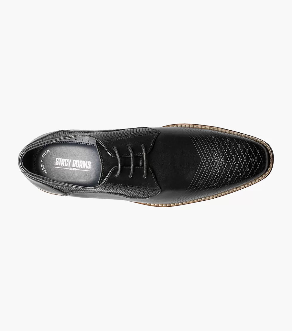 Chaussures Stacy Adams Jovian - Noir Élégant en Ligne Exclusive