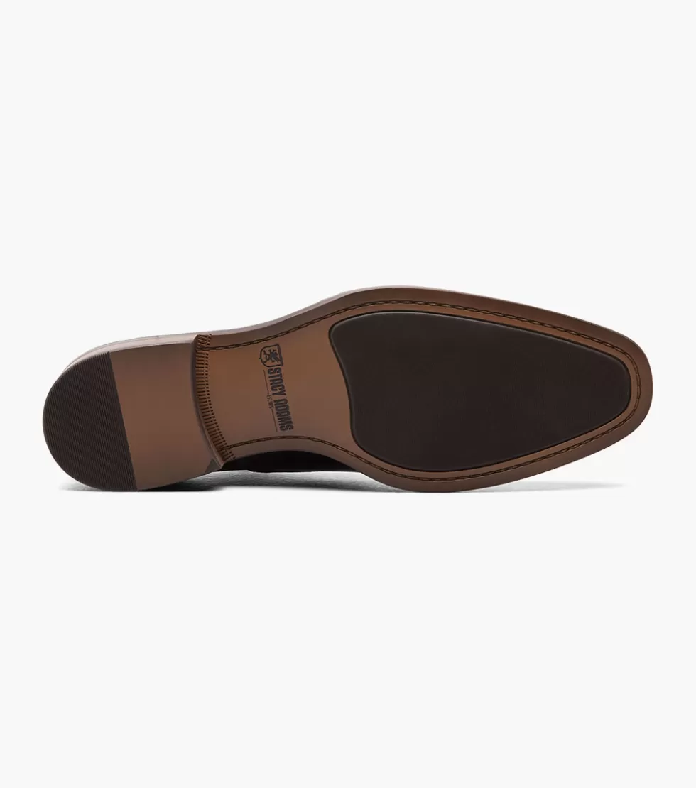 Chaussures Homme Stacy Adams en Cuir Noir Kallum - Élégance Intemporelle et Confort Supreme