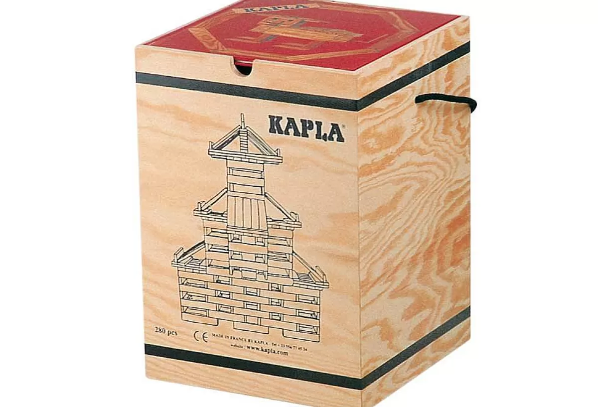 KAPLA - Coffret Premium 280 Planchettes en Bois | Créativité Sans Limites + Pratique à Transporter 

(Modifications clés : ajout de détails sensoriels 
