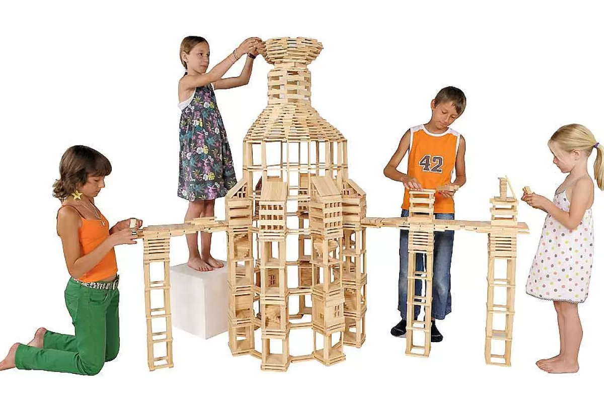 KAPLA - Coffret Premium 280 Planchettes en Bois | Créativité Sans Limites + Pratique à Transporter 

(Modifications clés : ajout de détails sensoriels 